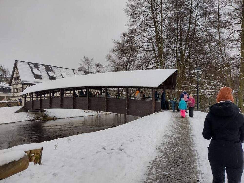 Holzbrücke